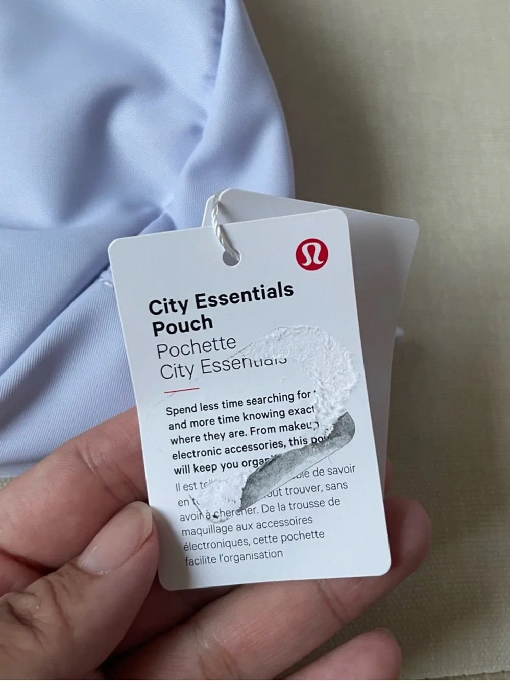 Lululemon City Essentials Pouch 4L - Serene Blue